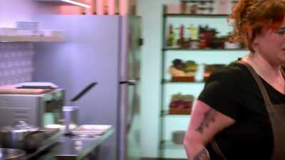 (frantic mumbling) - Secret Chef