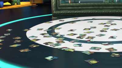 - [frantic snipping]
- [Pixbee gibbering] - Alien TV