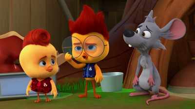 Frazz kept saying
he lost his things, - The Chicken Squad