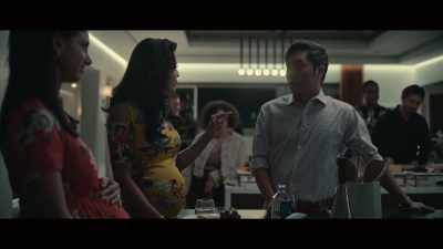 - Freaking b-word.
- Hey. No. You don't get to use that word. - The Afterparty