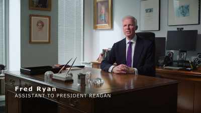 [Fred Ryan] Nancy Reagan felt - First Ladies