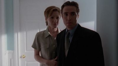 (Fred) Someone is in the bathroom. - The X-Files