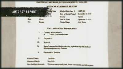 FRED: The death
on the death certificate - Buried In The Backyard