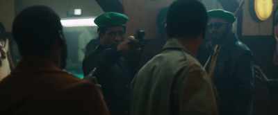-[Fred] Whoa, whoa, whoa.
-[gun cocks] - Judas and the Black Messiah