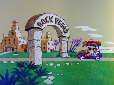 Fred 'Yabba dabba doo ' - The Flintstones