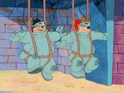 [FREDDIE]
GIVE IT UP, KID. - Goof Troop