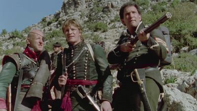 Frederickson take halfthe men Get behind that wall - "Sharpe" Sharpe's Siege