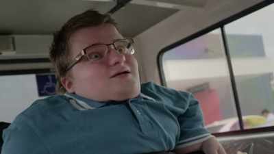 Fred's expression said it all. - Q: Into the Storm