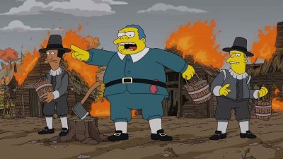 Free birds. - The Simpsons