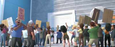 Free the pigs! Free the pigs! - The Bad Guys