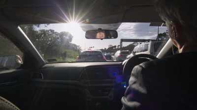 Freeway seems to be okay,
40 minutes or so. - The Plains