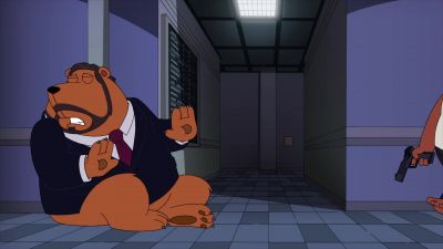 Freeze, bear. - The Cleveland Show