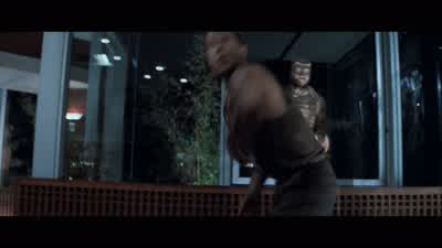 Freeze motherfucker Drop itDon't shootPut the gun down OK Don't shootDrop that fuckin' gunMarco downAh to hell with thisYou are doneNo more table Where are you going palNext time you have a chance to kill someonedon't hesitateThanks for the advice - Die Hard