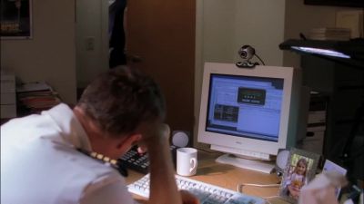 Freeze. Open your lunch, show it to the camera. Now! - NCIS