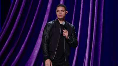 [French accent]
"I was thinking that maybe we could-- - Trevor Noah: Afraid of the Dark