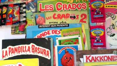 French sets, the Spanish sets - 30 Years of Garbage: The Garbage Pail Kids Story
