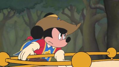 French words make me mad - Mickey, Donald, Goofy: The Three Musketeers