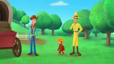 Frick and Frack can
pull the chuckwagon here - Curious George: Go West, Go Wild