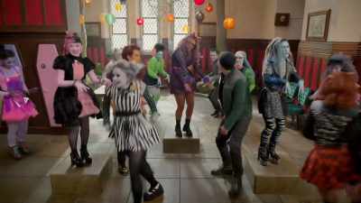 - ♪ Friends, you could fly to
- With your problems ♪ - Monster High 2