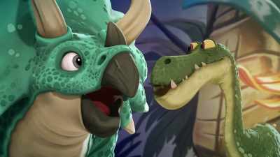 ♪ Friends forevermore ♪ - Gigantosaurus