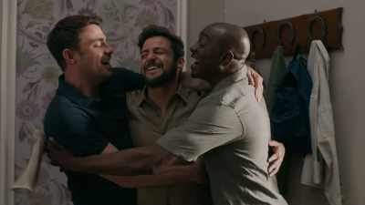 [friends laughing] - The Groomsmen: Last Dance