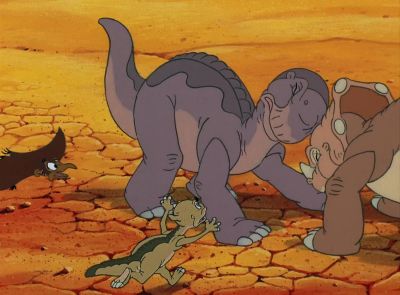 Friends no fight Petrie not like - The Land Before Time V: The Mysterious Island
