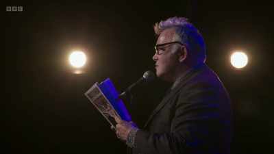 "Friends and relations had been
summoned to the neat semi - Stewart Lee: Tornado