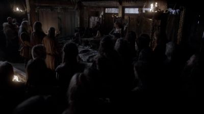 (Frightened gasps) - Vikings