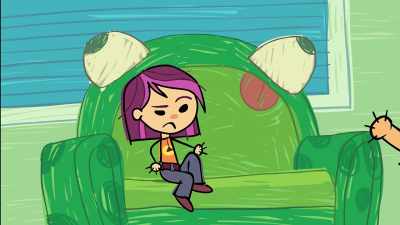 (Frightened screaming,
stomping) - Total DramaRama