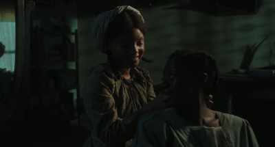 Frightened, she turned
to her mama and asked-- - The Color Purple