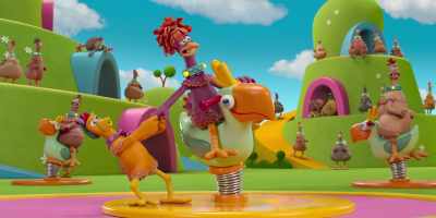 [Frizzle exclaims] - Chicken Run: Dawn of the Nugget