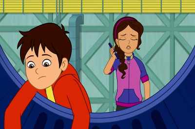 [Frizzle] Yes, the medulla oblongata, - The Magic School Bus Rides Again