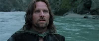 Frodo. The Argonath. - The Lord of the Rings: The Fellowship of the Ring