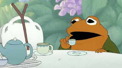 Frog, this cup is very small.
Can I use that one instead? - Frog and Toad