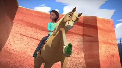 [frog ribbits] - Spirit: Riding Free