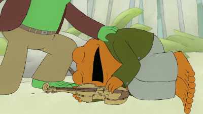 [Frog] Toad. Toad! Look at your garden! - Frog and Toad