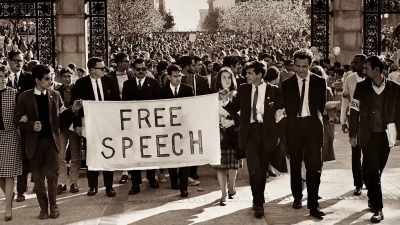 From 1964 on, it, you know,
took over campuses - No Safe Spaces