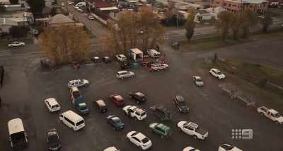 From all around Australia, people
just loading up generators, fuel, - A Fire Inside