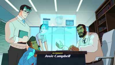 From cell phones and computers, - My Adventures with Superman