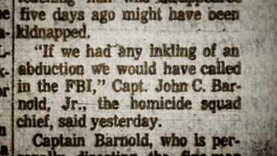 From day one,
Barnold is essentially telling everybody: - The Keepers