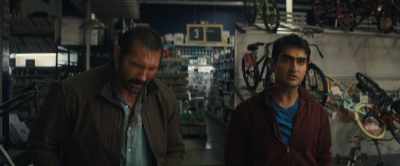 From someone else's bullet,
but I loosened him up. - Stuber
