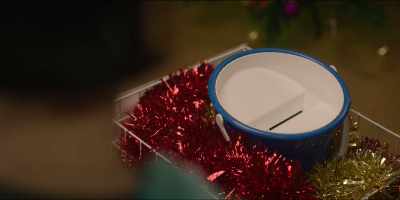 # From everywhere
Filling the air - The Heist Before Christmas