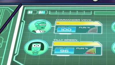From here, we
monitor their vitals, - Big City Greens the Movie: Spacecation
