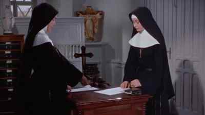From here you will go
to the portress?room. - The Nun's Story