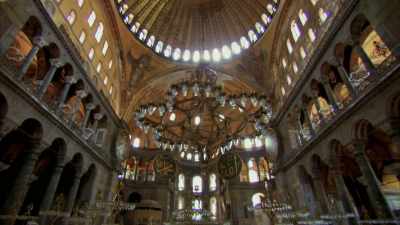 From inside the dome appears to float - Ancient Engineering
