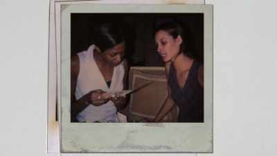 From that moment on,
Naomi and I stayed close. - The Super Models
