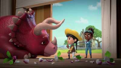 From now on, I'll make sure
your lunch is never late. - Dino Ranch
