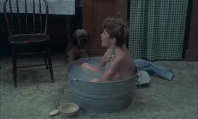 From now on, I'm gonna
take my baths at the YMCA, - Johnny Got His Gun