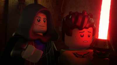 From serving yourself. - Lego Star Wars Terrifying Tales
