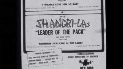 From the first record,
"Walking in the Sand," - This Is Pop